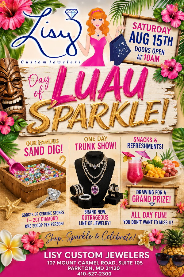 Luau Sparkle Event At Lisy Jewelers